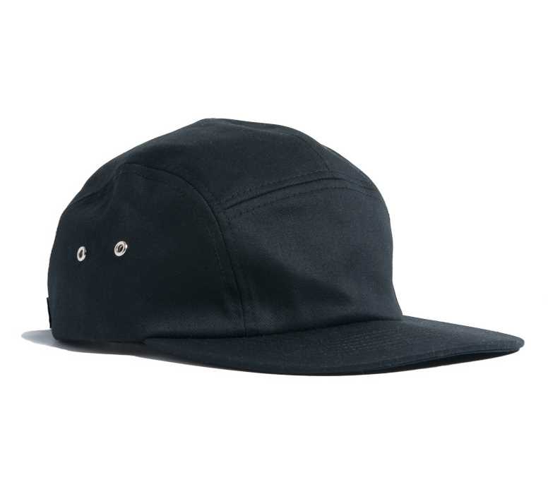 FINN FIVE PANEL CAP Black 1SZ