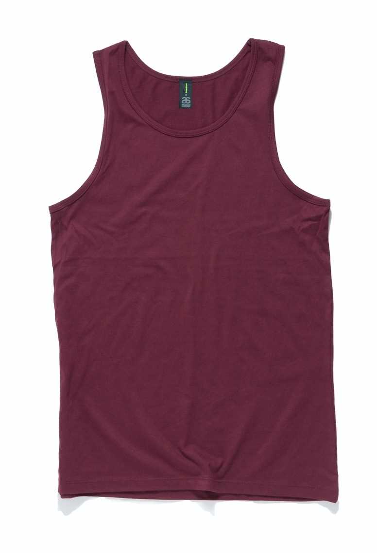 Lowdown Singlet Burgundy 2XL