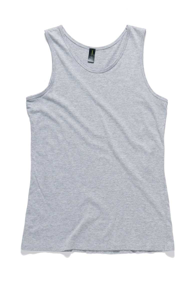 LOWDOWN SINGLET Grey Marle XL