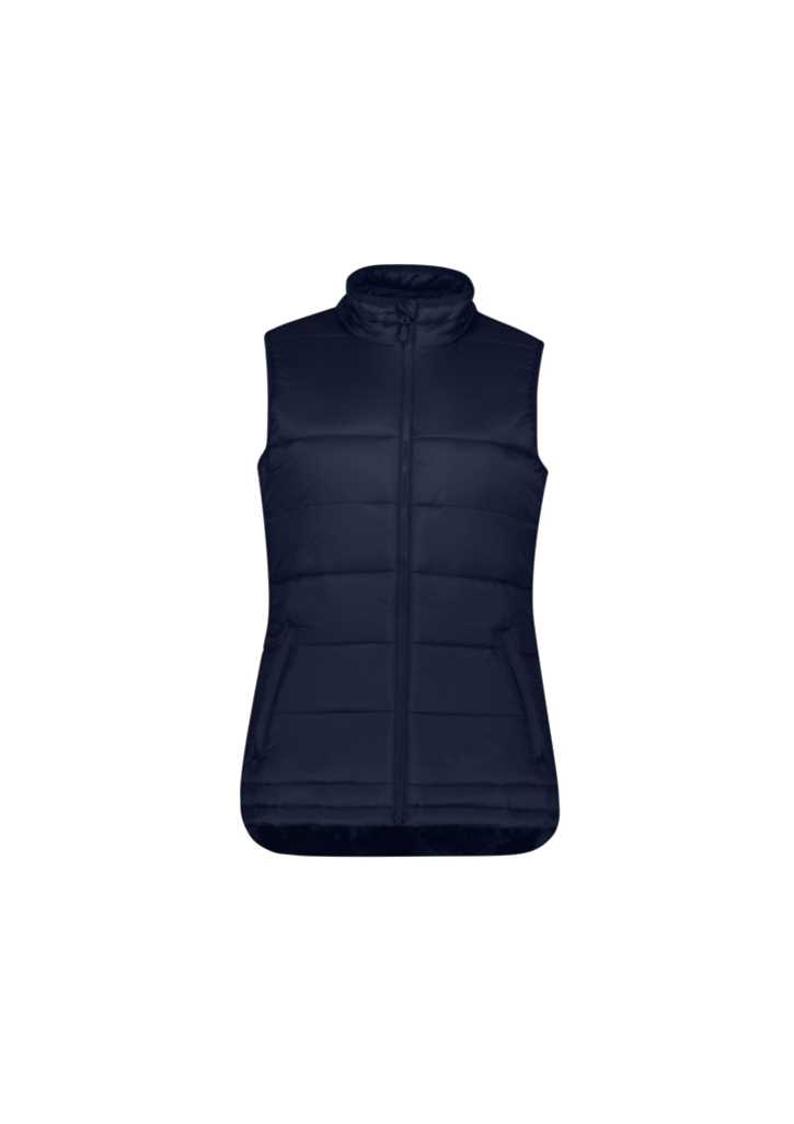 Alpine Ladies Puffer Vest Navy L