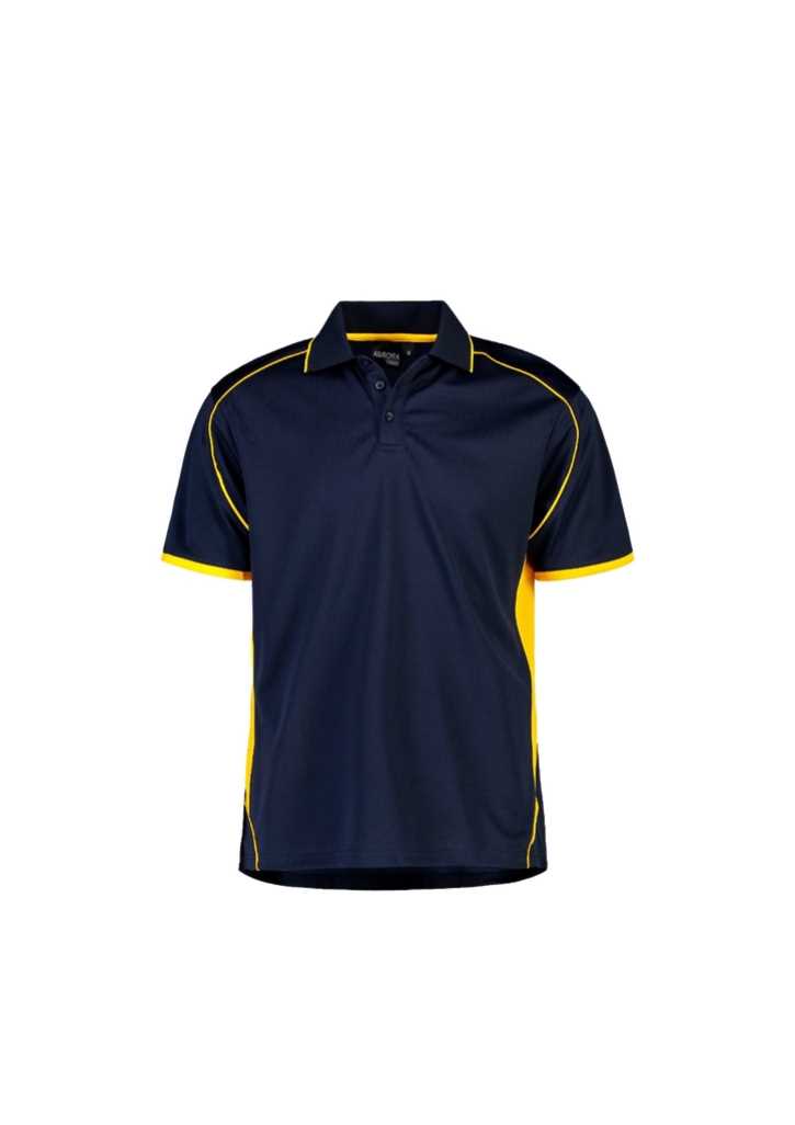 Matchpace Polo Navy/Gold 2XL
