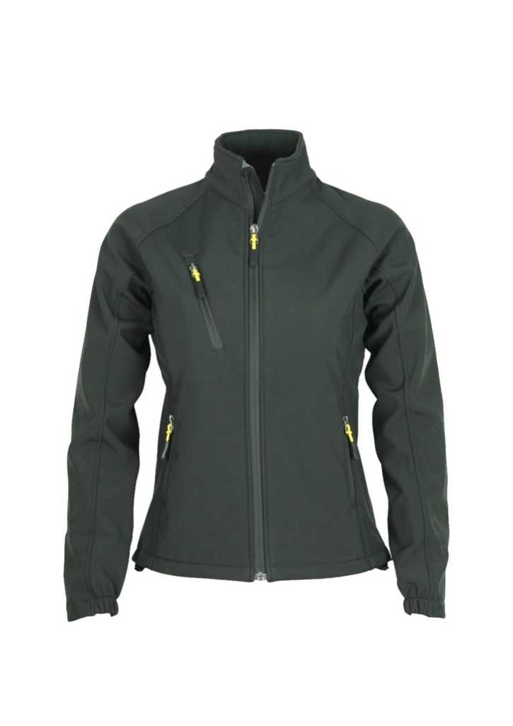 Wmns PRO2 - Contrast Zip pulls Black/Yellow 10