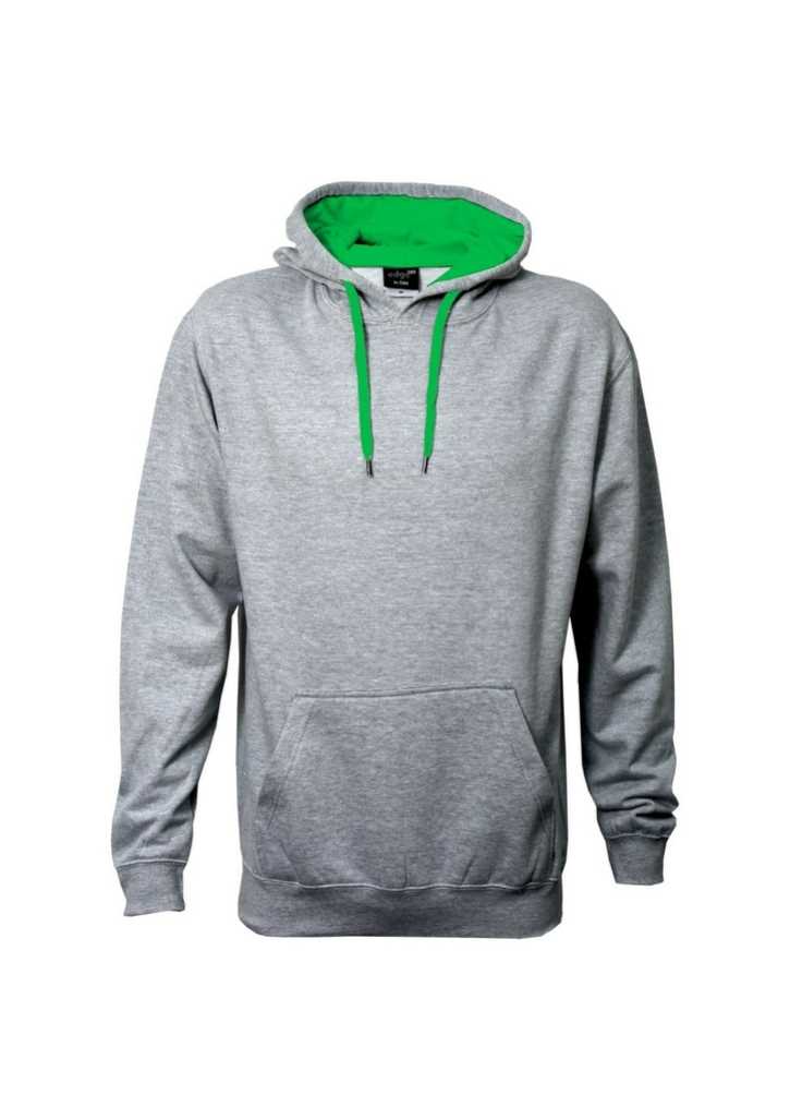 Got Colour Hoodie - Kids Grey Marle/Kelly 10
