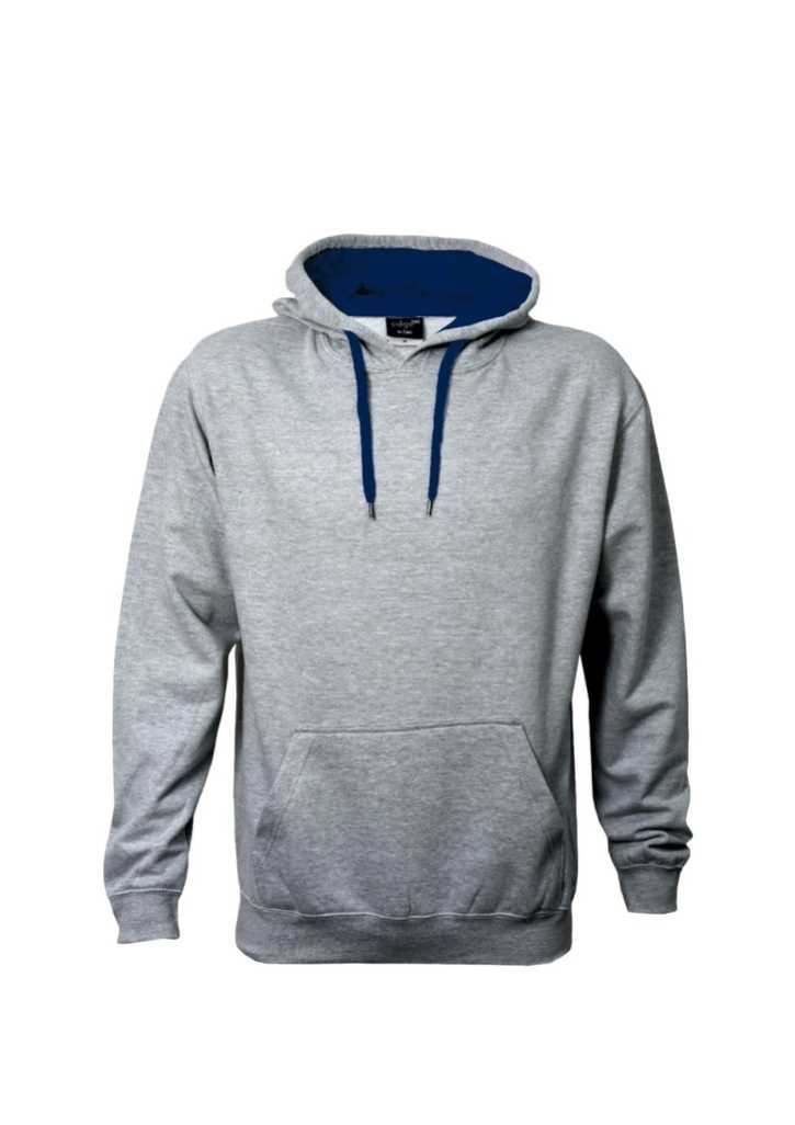 Got Colour Hoodie - Kids Grey Marle/Navy 10