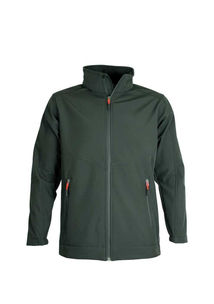 Aspiring Jkt - Contrast Zip Pulls Black/Red 2XL