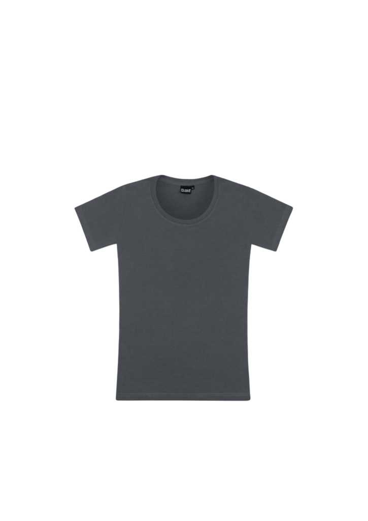Silhouette Tee - Womens Charcoal 10