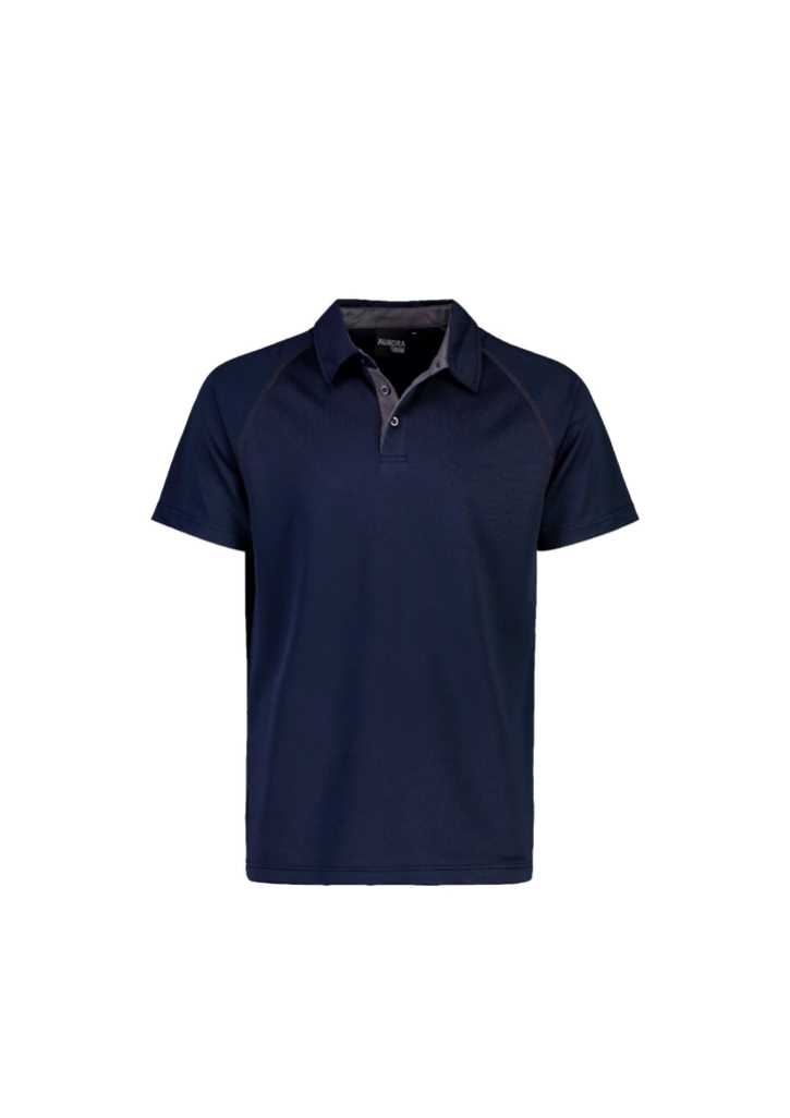 Performance Polo - Mens Navy/Grey 3XL