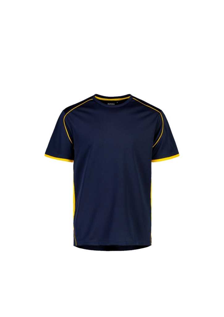 Matchpace T-Shirt Navy/Gold 2XL