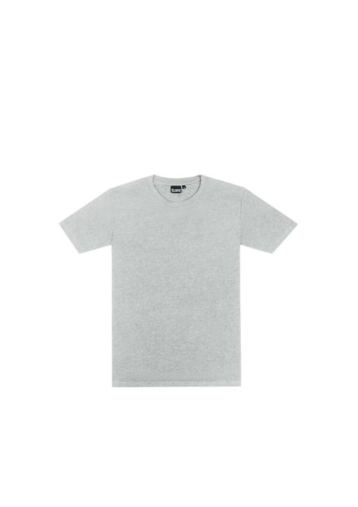 Outline Tee - Kids Grey Marle 10