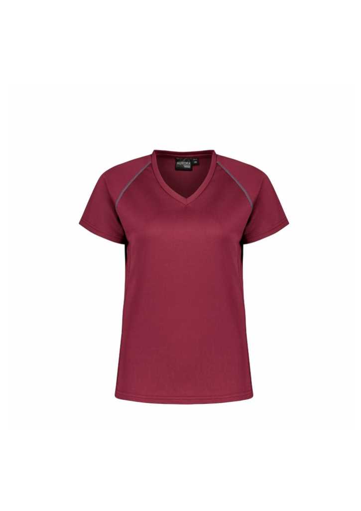 Performance T-shirt - Womens Maroon 10