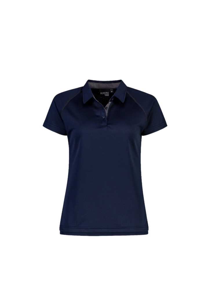 Performance Polo - Womens Navy/Grey 10