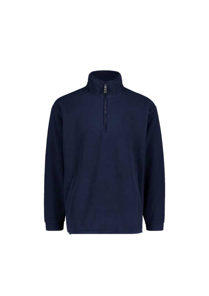 Microfleece Half Zip Top Navy 2XL