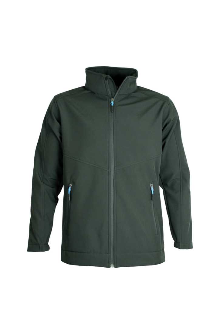 Aspiring Jkt - Contrast Zip Pulls Black/Aqua 2XL