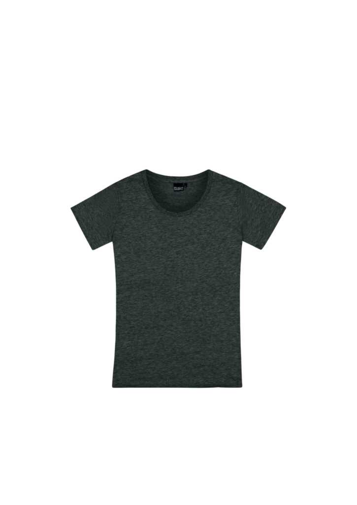 Silhouette Tee - Womens Black Marle 10