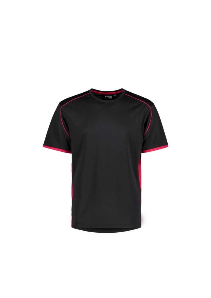 Matchpace T-Shirt Black/Red 2XL