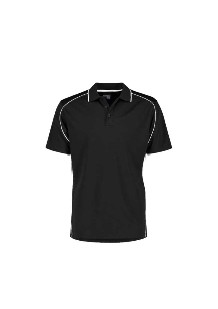 Matchpace Polo Black/White 2XL