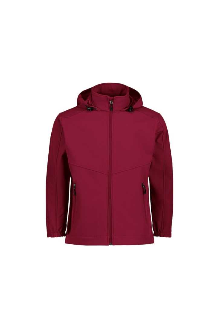 Aspiring Softshell Jacket - Kids Maroon 10