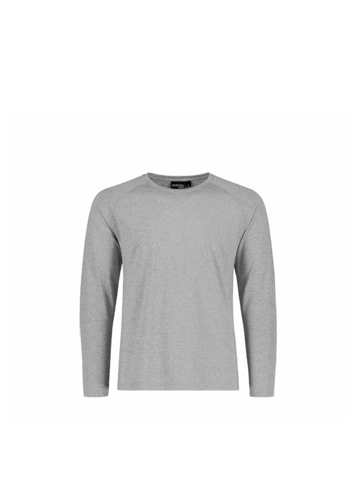 Kids Stadium LS Tee Grey Marle 10