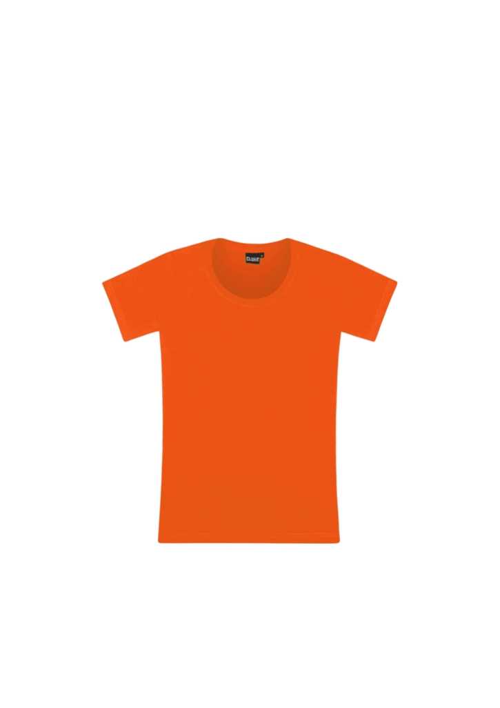 Silhouette Tee - Womens Orange 10