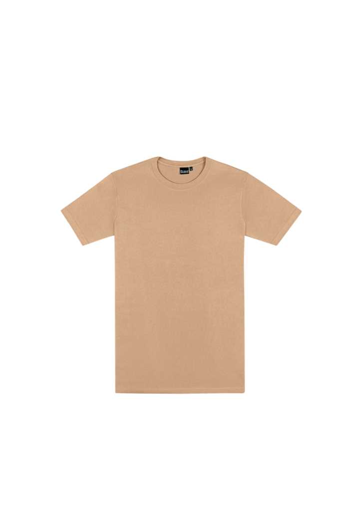 Outline Tee - Mens Tan 2XL