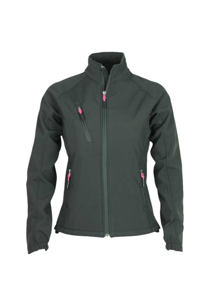 Wmns PRO2 - Contrast Zip pulls Black/Fuchsia 10