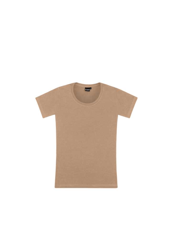 Silhouette Tee - Womens Tan 10