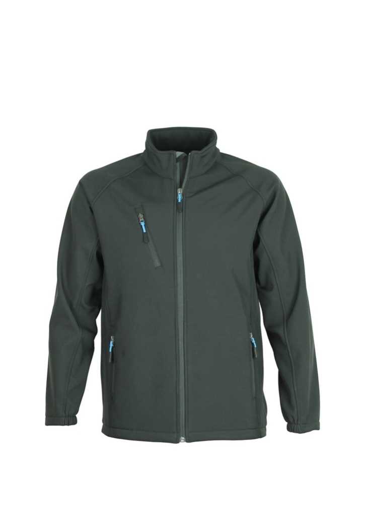 Mens PRO2 - Contrast Zip pulls Black/Aqua 2XL