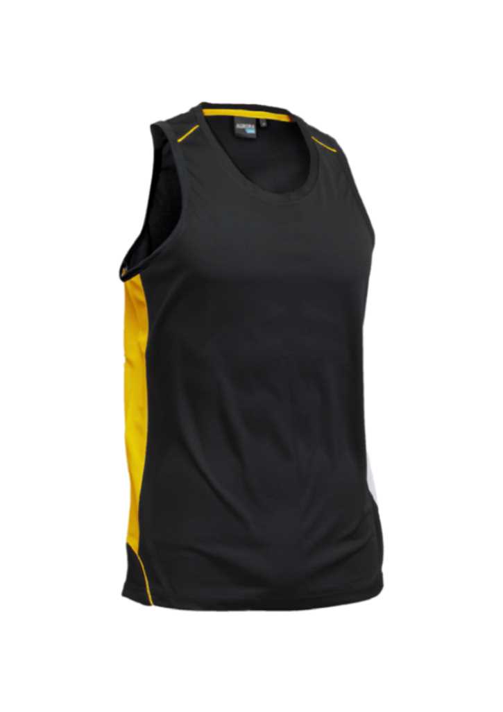 Matchpace Singlet Black/Gold 2XL