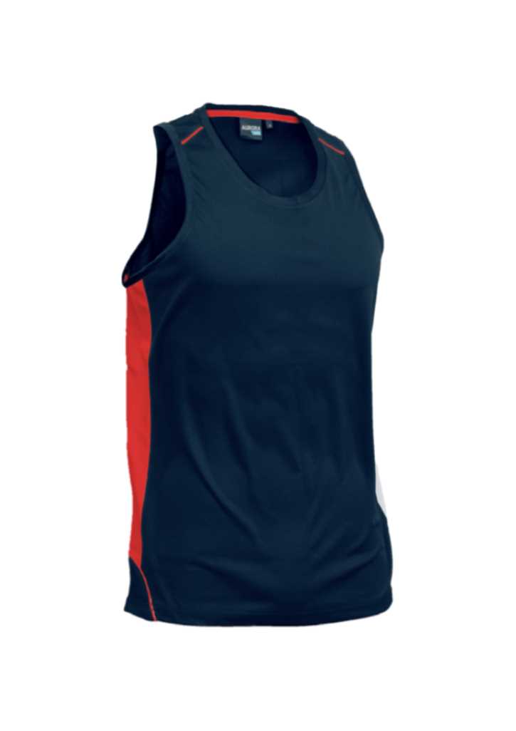 Matchpace Singlet Navy/Red 2XL
