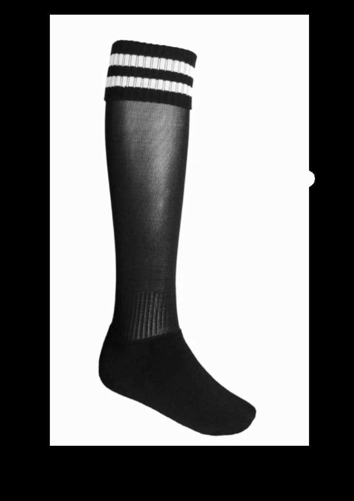 Black/White Sport Socks King 11-14