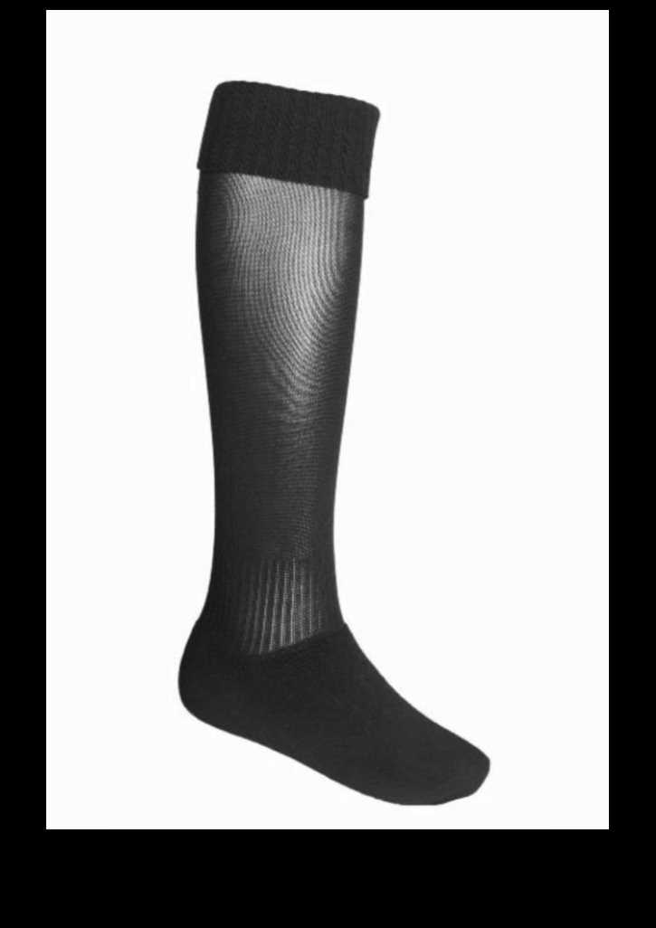 Sports Socks Black King 11-14