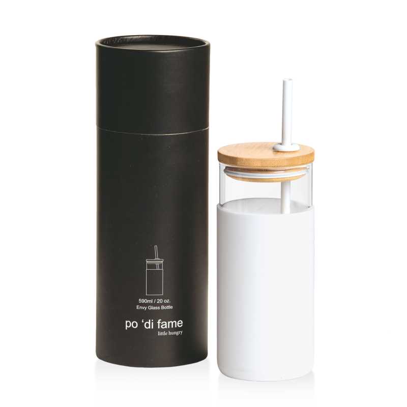 Envy Glass Bottle White 1SZ