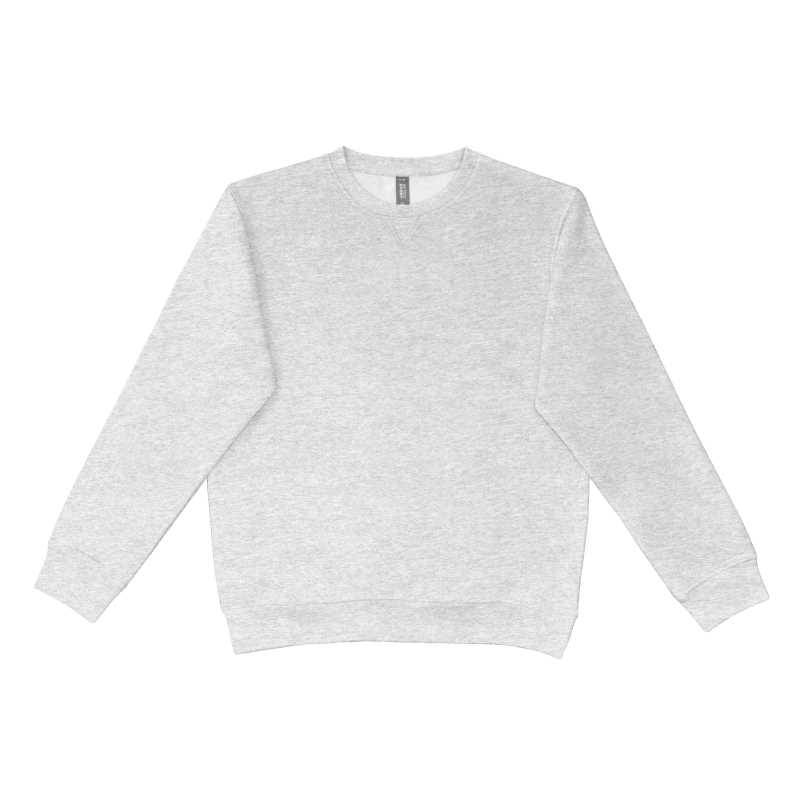 Urban Collab Adult The Broad Crewneck Heather Grey 2XL