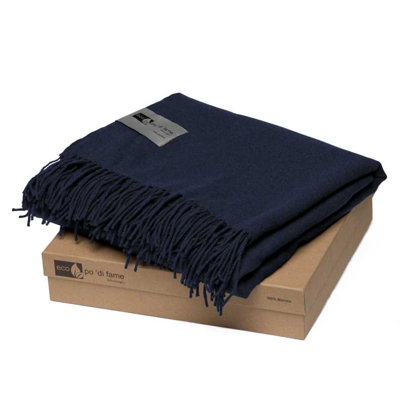 Mt Lodge Merino Blanket Charcoal