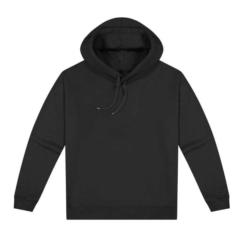 Pocketless Hoodie Black 2XL