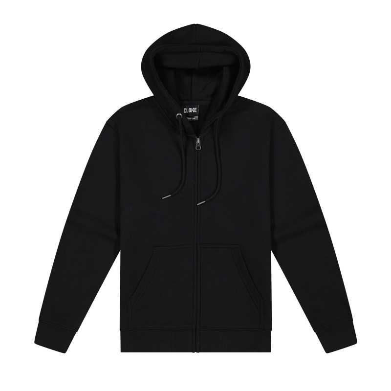 Campfire Zip Hoodie V2 - Kids Black 14