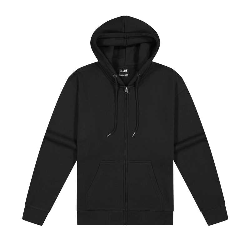 Campfire Zip Hoodie V2 - Womens Black 16