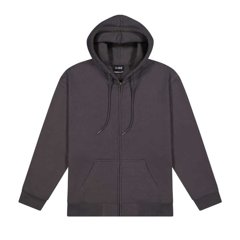 Campfire Zip Hoodie V2 - Womens Dark Grey 12