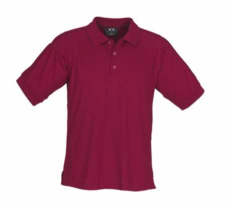 Mens Resort Polo Cherry/Maroon 2XL