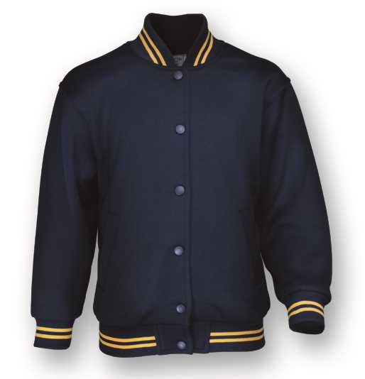 Schoolwear Bomber Jacket Navy/Gold 10