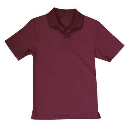 Essential Kids Polo Maroon 4
