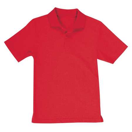 Essential Kids Polo Red 10