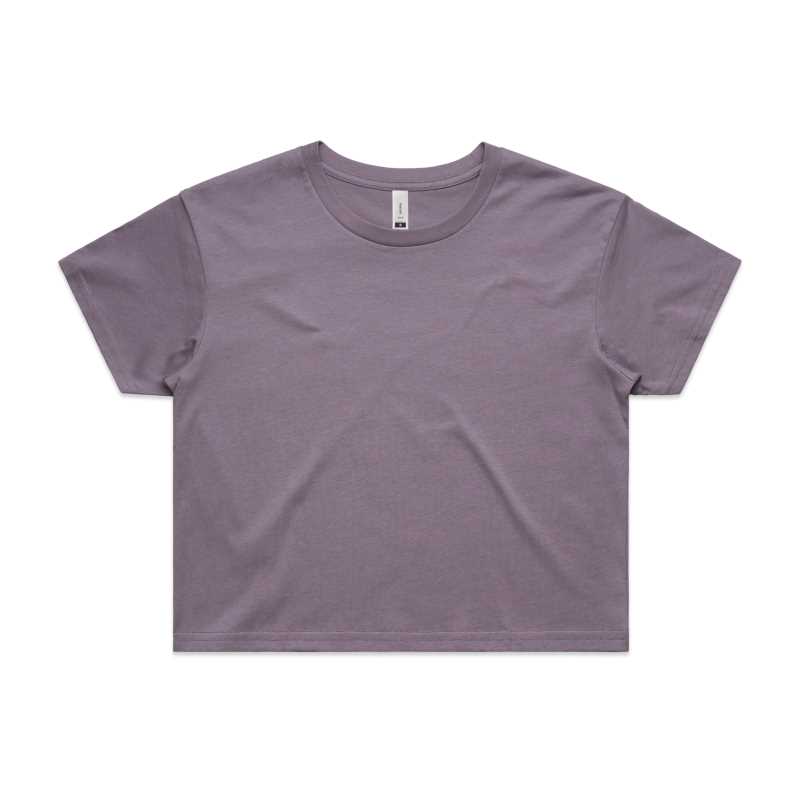 CROP TEE Mauve L