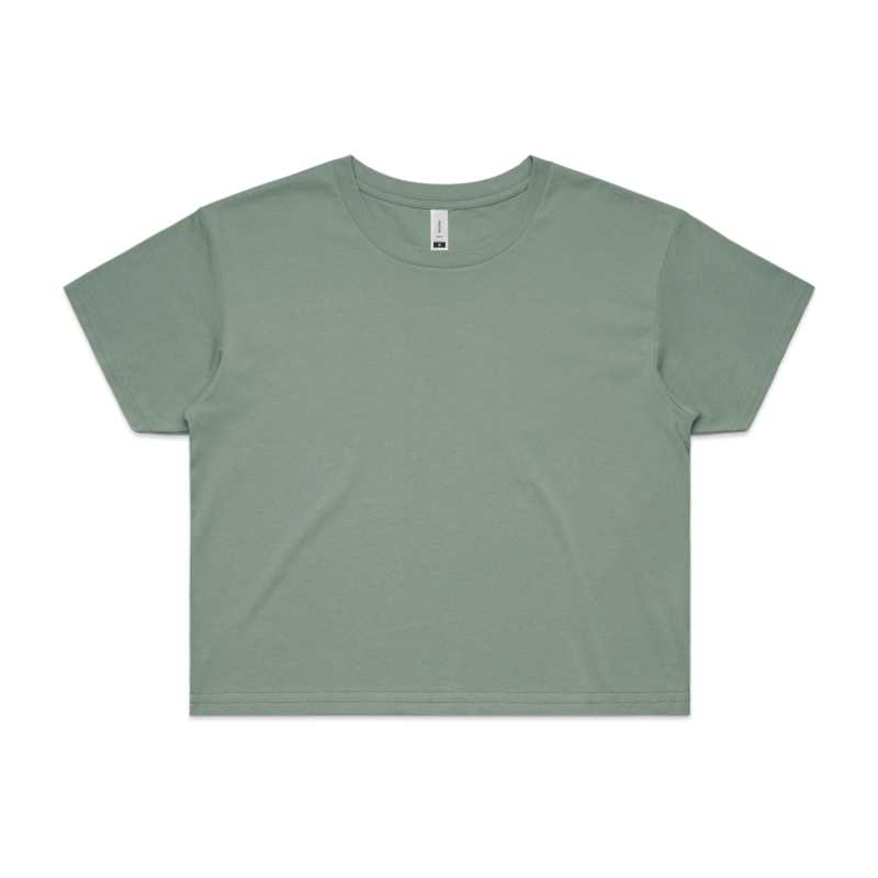 CROP TEE Sage L