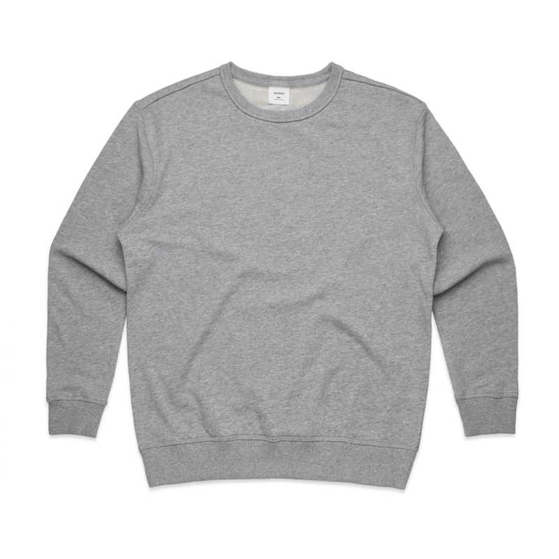 WOMENS PREMIUM CREW Grey Marle L