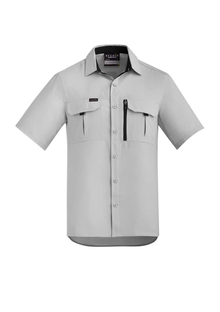 Mens Outdoor S/S Shirt Stone 2XL