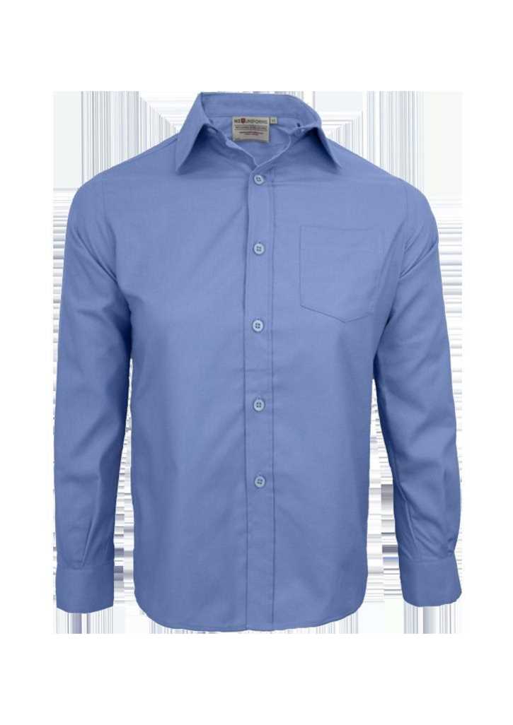 NZU Core Long Sleeve Shirt Blue K10