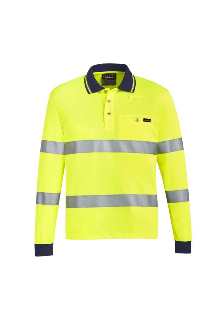 Unisex Bio Motion Taped Polo Yellow 2XL