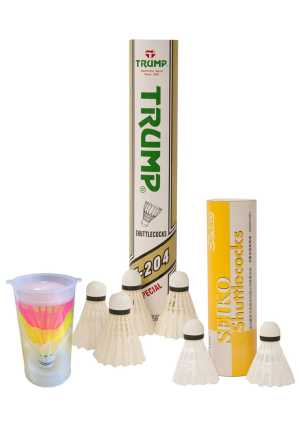 Shuttlecocks - Feather, 12 Tube