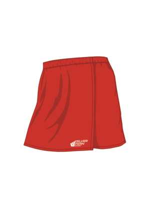 Maroon best sale netball skirt
